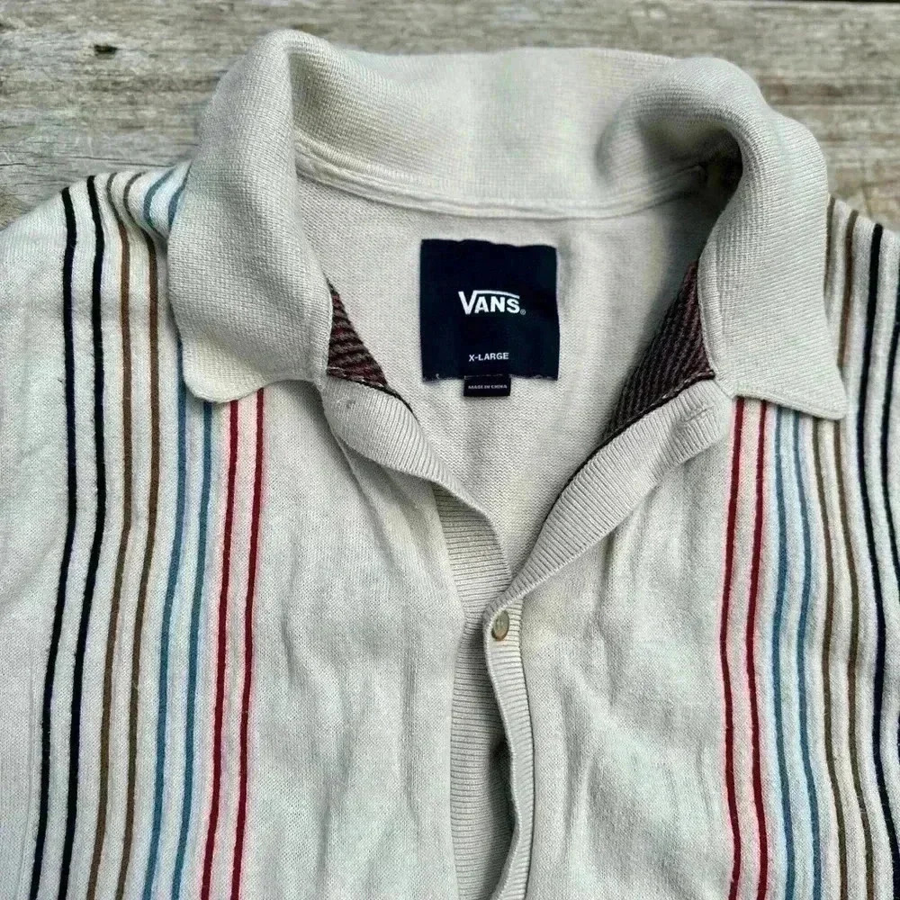 Vans Modock Polo Button Down Sweater - image 3